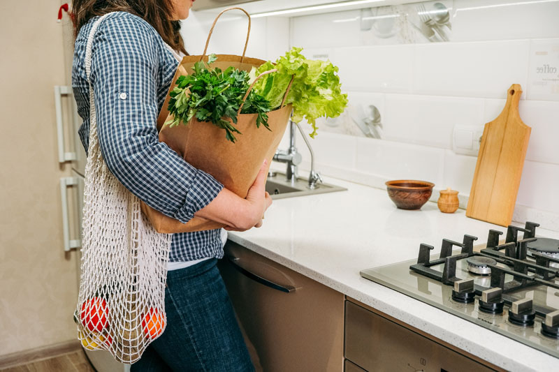 whole foods in grocery bag