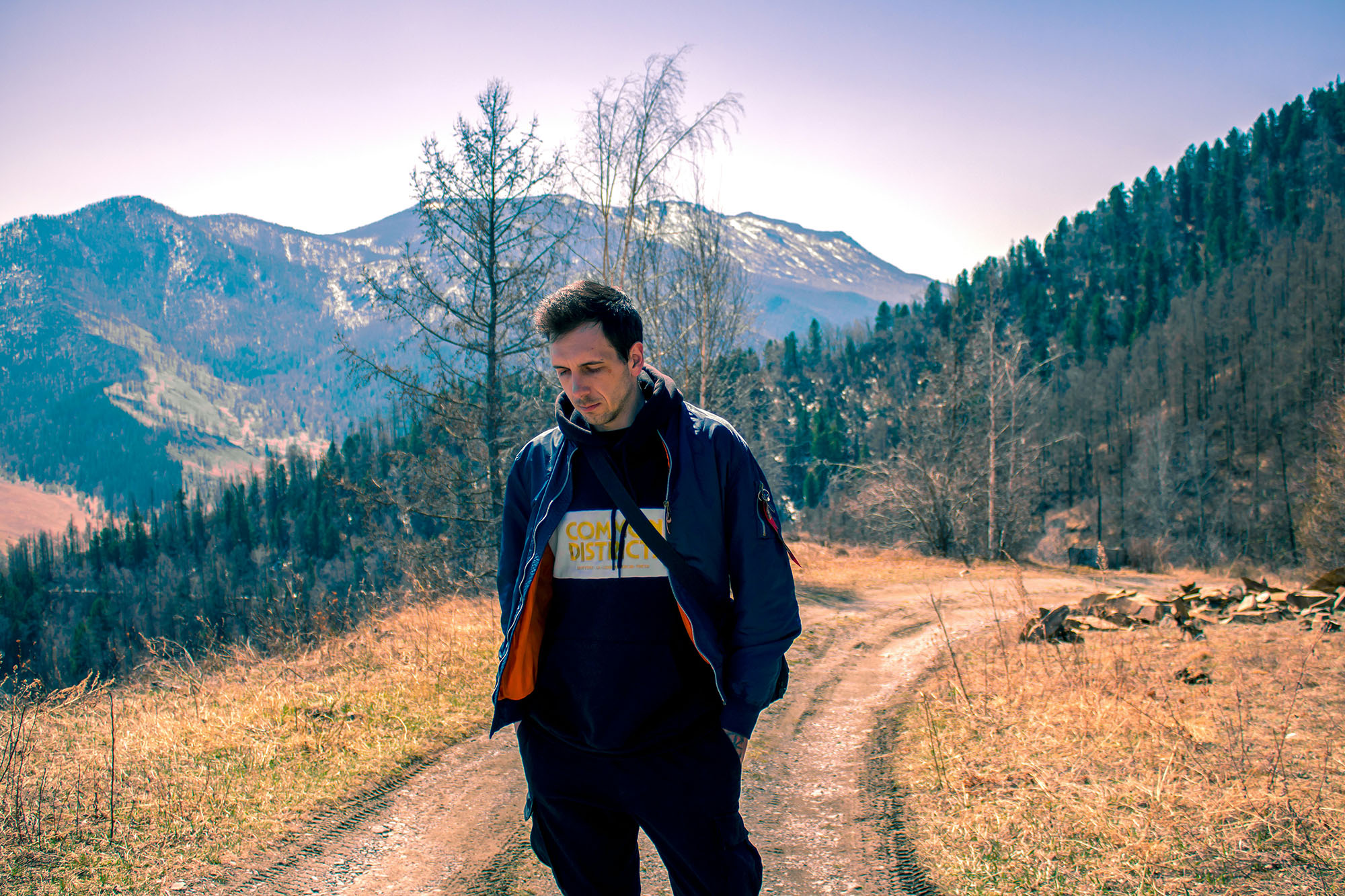 man walking